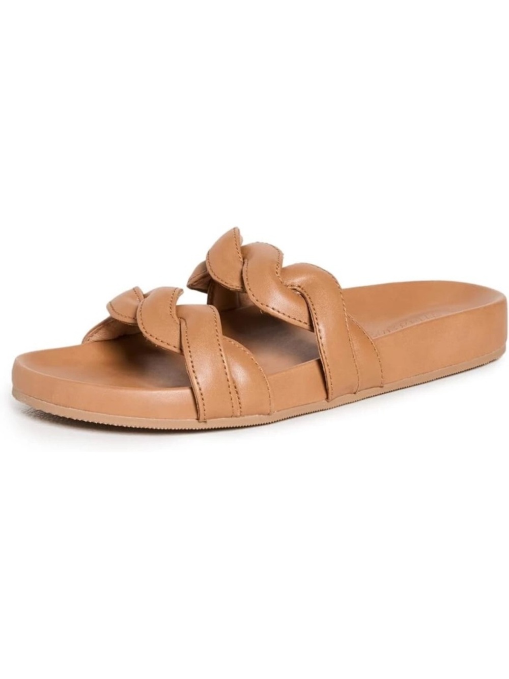 Madewell The Walker Slide Sandal Tan Camel Size 7.5
